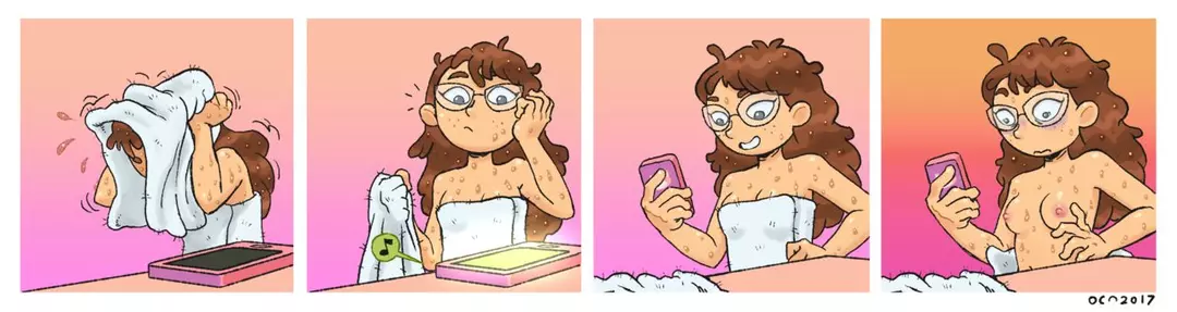 Mornings with Marie We Bare Bears – page 1