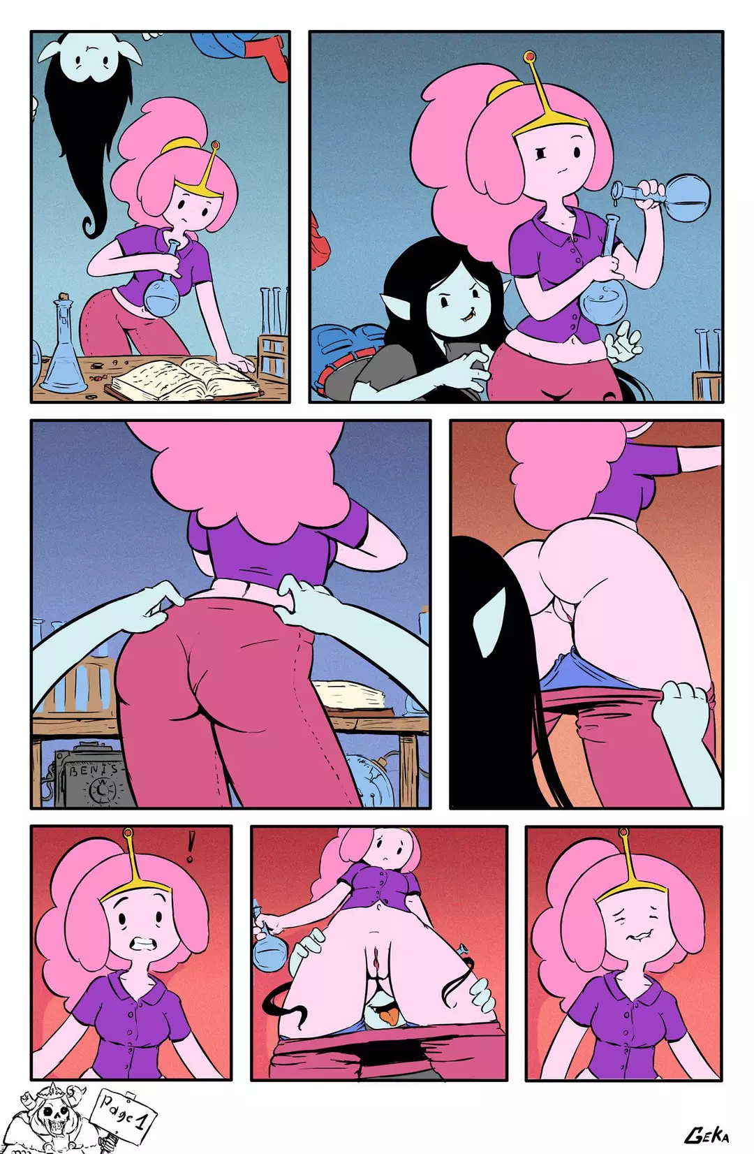 Bubbleline XXX Adventure Time – page 1