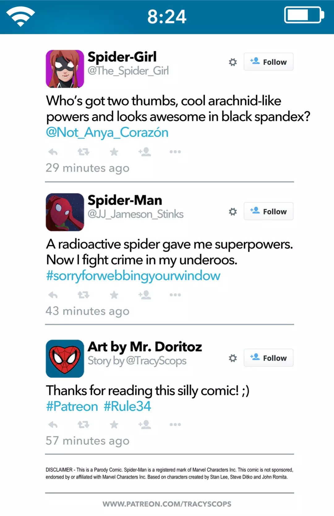 #SpiderFappening Spider-Man – page 2