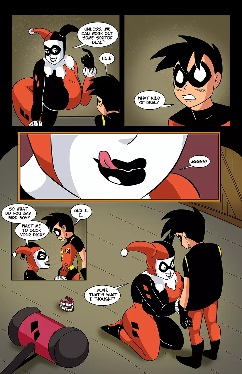 Harley and Robin in The Deal Batman – page 2