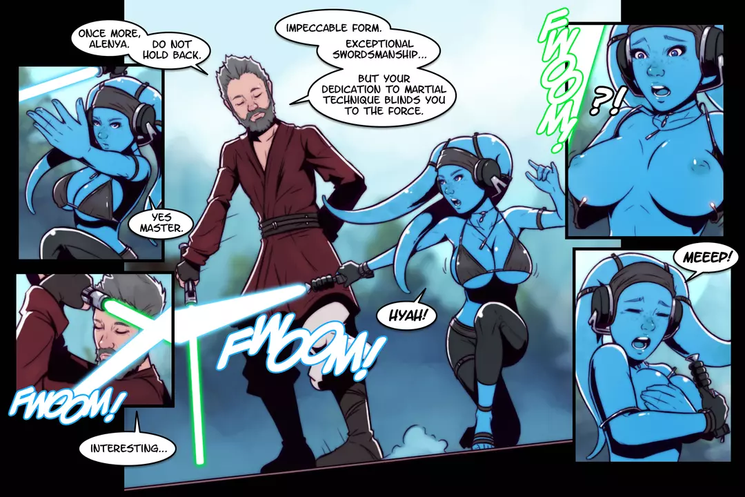 Alenya Hirani - Twi'lek Padawan Star Wars – page 2