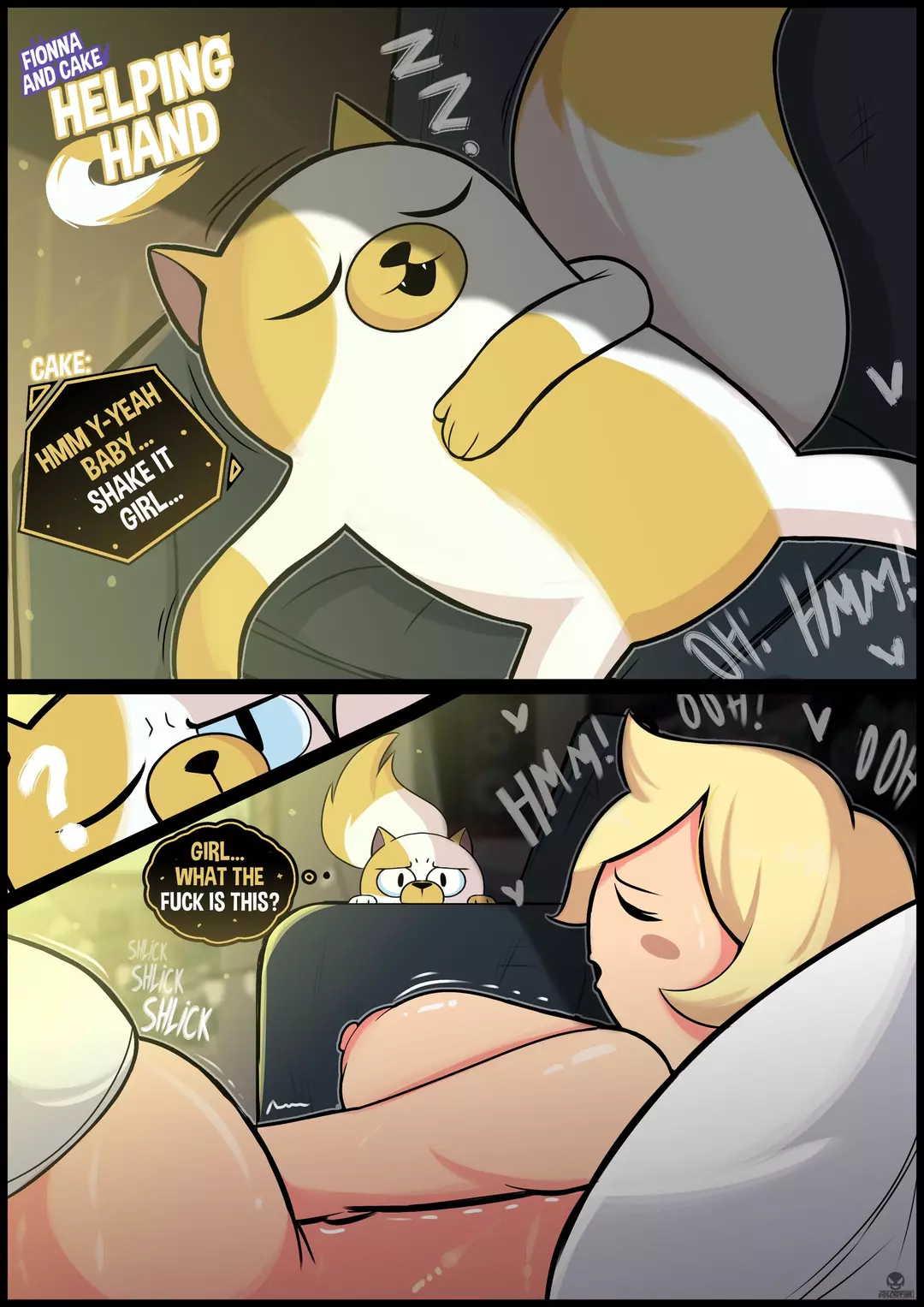 Fionna and Cake in Helping Hand – page 1