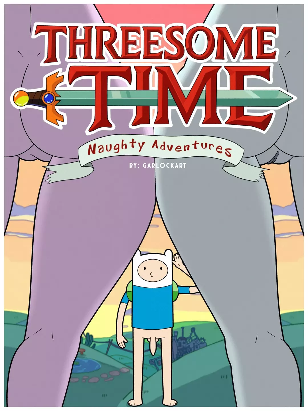 Threesome Time: Naughty Adventures Adventure Time – page 1