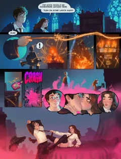 Harry and Hermione in the Room of Requirements (Harry Potter) [Joixxx] rule 34 porn comic cover