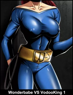 Wonderbabe VS VoodooKing 1 [Romulo Melkor Mancin] rule 34 porn comic cover