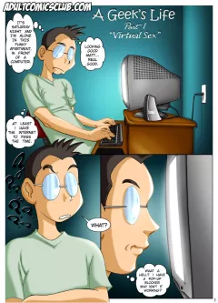 A Geek’s Life [Romulo Melkor Mancin] rule 34 porn comic cover