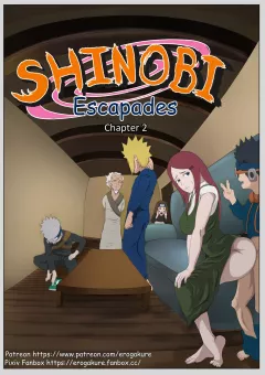 Shinobi Escapades (Naruto) [Erogakure] rule 34 porn comic cover