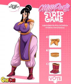 Chi Chi's strip game (Dragon Ball) [Kogeikun] rule 34 porn comic cover