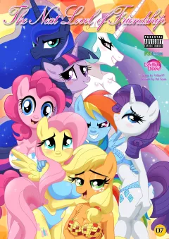 The Next Level of Friendship (My Little Pony: Friendship is Magic) [Palcomix] rule 34 porn comic cover