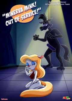 Minerva Mink: Out of Service! (Animaniacs) [Palcomix] rule 34 porn comic cover