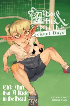 A Boy and His Familiar – School Days [Brkn Pncl | Pencil] rule 34 porn comic cover
