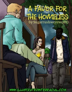 A Favor For The Homeless [IllustratedInterracial] rule 34 porn comic cover