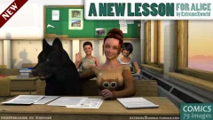 A New Lesson For Alice [ExtremeXWorld] rule 34 porn comic cover