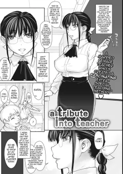 A Tribute Into Teacher [Kiriyama Taichi] rule 34 porn comic cover