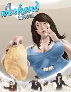 A Weekend Alone [Giantess Fan] rule 34 porn comic cover