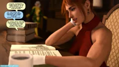 Abuse Of Power (X-Men) [SquarePeg3D] rule 34 porn comic cover