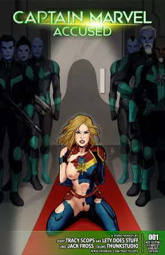 Accused (Captain Marvel) [Tracy Scops] rule 34 porn comic cover