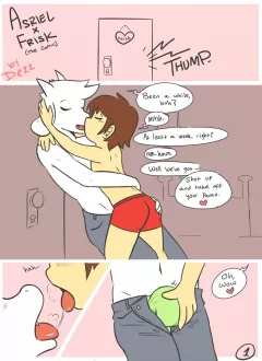 AsFrisk The Comic (Undertale) [Dezz] rule 34 porn comic cover