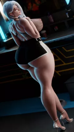 Ashe (Overwatch) [PervertMuffinMajima] rule 34 porn comic cover
