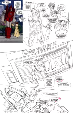 Astoria X Powerglide (Transformers) [Fred Perry] rule 34 porn comic cover