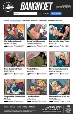 Bangin’Jet (Spider-Man) [Tracy Scops] rule 34 porn comic cover