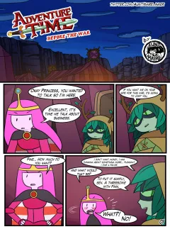 Before the War (Adventure Time) [Inker Comics] rule 34 porn comic cover
