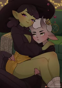 Belle &amp; Sam [Sphenodaile] rule 34 porn comic cover