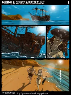 Bonny And Geoff Adventure [Ganassa] rule 34 porn comic cover