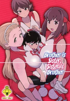 Brother is Sister, Sister is Brother (Girls und Panzer) [Kakuzatou] rule 34 porn comic cover