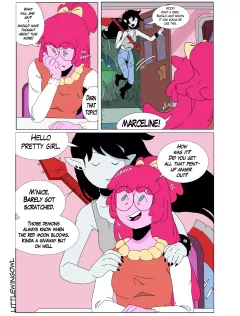 Bubbline comic (Adventure Time) [LittleWingOwl] rule 34 porn comic cover