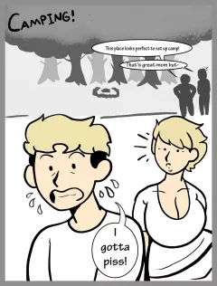 Camping With Mom! [DeadEndDraws] rule 34 porn comic cover