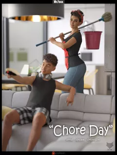 Chore Day [Mr.FOXX] rule 34 porn comic cover