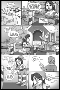 Christmas Elf [Ovens] rule 34 porn comic cover
