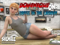 Coffee In The Laundry – Dominique [PigKing] rule 34 porn comic cover