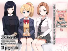 Compensated Dating 4P Harlem Irresponsible Creampie [Sasanoha Toro] rule 34 porn comic cover