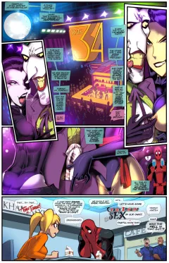 Crazy Insane Sex (Batman , Deadpool , Teen Titans) [Fred Perry] rule 34 porn comic cover
