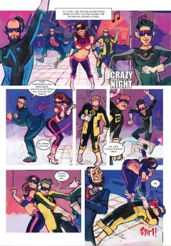 Crazy Night [JJFrenchie] rule 34 porn comic cover