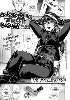 Crossdressing Thot Kasuga-kun [Echigoya Takeru] rule 34 porn comic cover