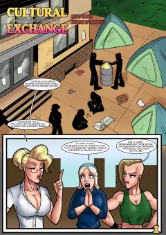 Cultural Exchange [JohnPersons.com] rule 34 porn comic cover