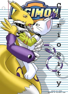 Curiosity (Digimon) [Palcomix] rule 34 porn comic cover