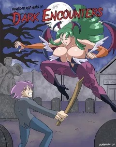 Dark Encounters (Darkstalkers) [Glassfish] rule 34 porn comic cover