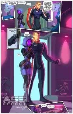 Dat Ass Effect (Mass Effect) [Fred Perry] rule 34 porn comic cover