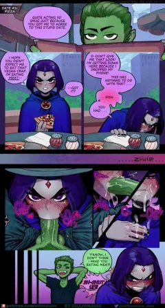 Dates (Teen Titans) [Zillionaire] rule 34 porn comic cover