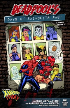 Days Of Swimsuit Past (Spider-Man , Deadpool , X-Men) [Tracy Scops] rule 34 porn comic cover