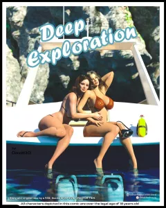 Deep Exploration [Daval3D] rule 34 porn comic cover