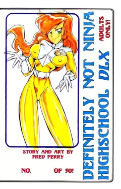 Definitely Not Ninja Highschool DLX (Ninja High School) [Fred Perry] rule 34 porn comic cover