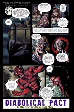 Diabolical Pact [HorrorBabeCentral] rule 34 porn comic cover