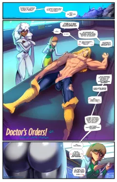 Doctor’s Orders (X-Men , The Avengers) [Fred Perry] rule 34 porn comic cover