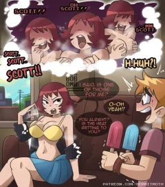 Don’t you Knock, Scott? (Scott Pilgrim vs. the World) [Hermit Moth] rule 34 porn comic cover