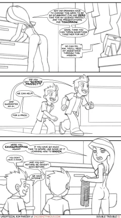 Double Trouble (Kim Possible) [Incognitymous] rule 34 porn comic cover